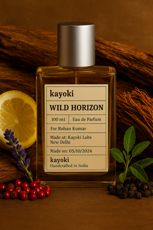 Wild Horizon - Men - Musk & Woody - Eau De Parfum - Pink Pepper, Vetivier, Patchouli