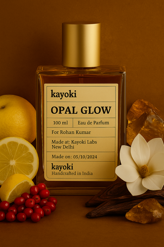 Opal Glow - Fruity & Floral- Eau De Parfum - Musk, Peony, lotus
