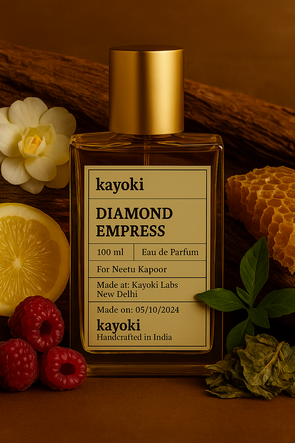 Diamond Empress - Floral & Fruity - Eau De Parfum - Raspberry, Neroli, Jasmine, Patchouli
