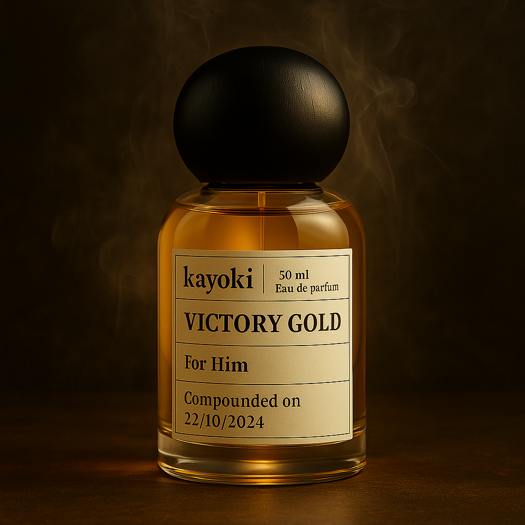 Victory Gold -Spicy & Woody - For Men - Eau De Parfum - Blood Mandarin, Grapefruit, Mint
