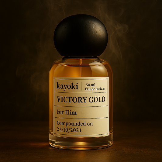 Victory Gold -Spicy & Woody - For Men - Eau De Parfum - Blood Mandarin, Grapefruit, Mint