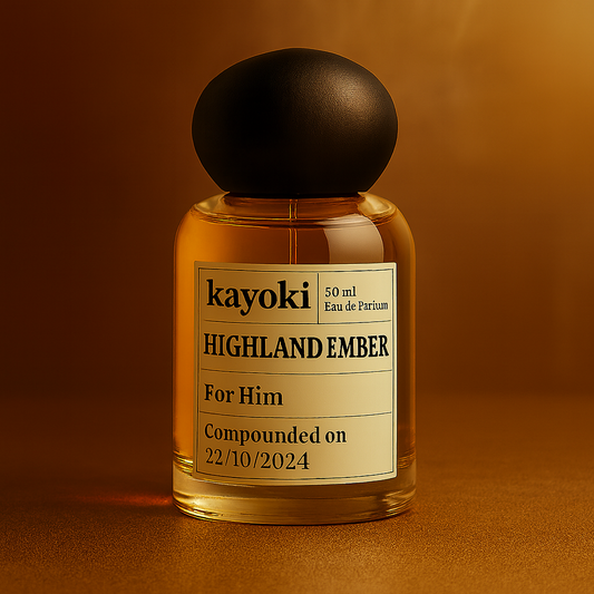 Highland Ember - Fruity, Sweet & Woody - For Men - Eau De Parfum - Lavender, Oakmoss, Sandalwood